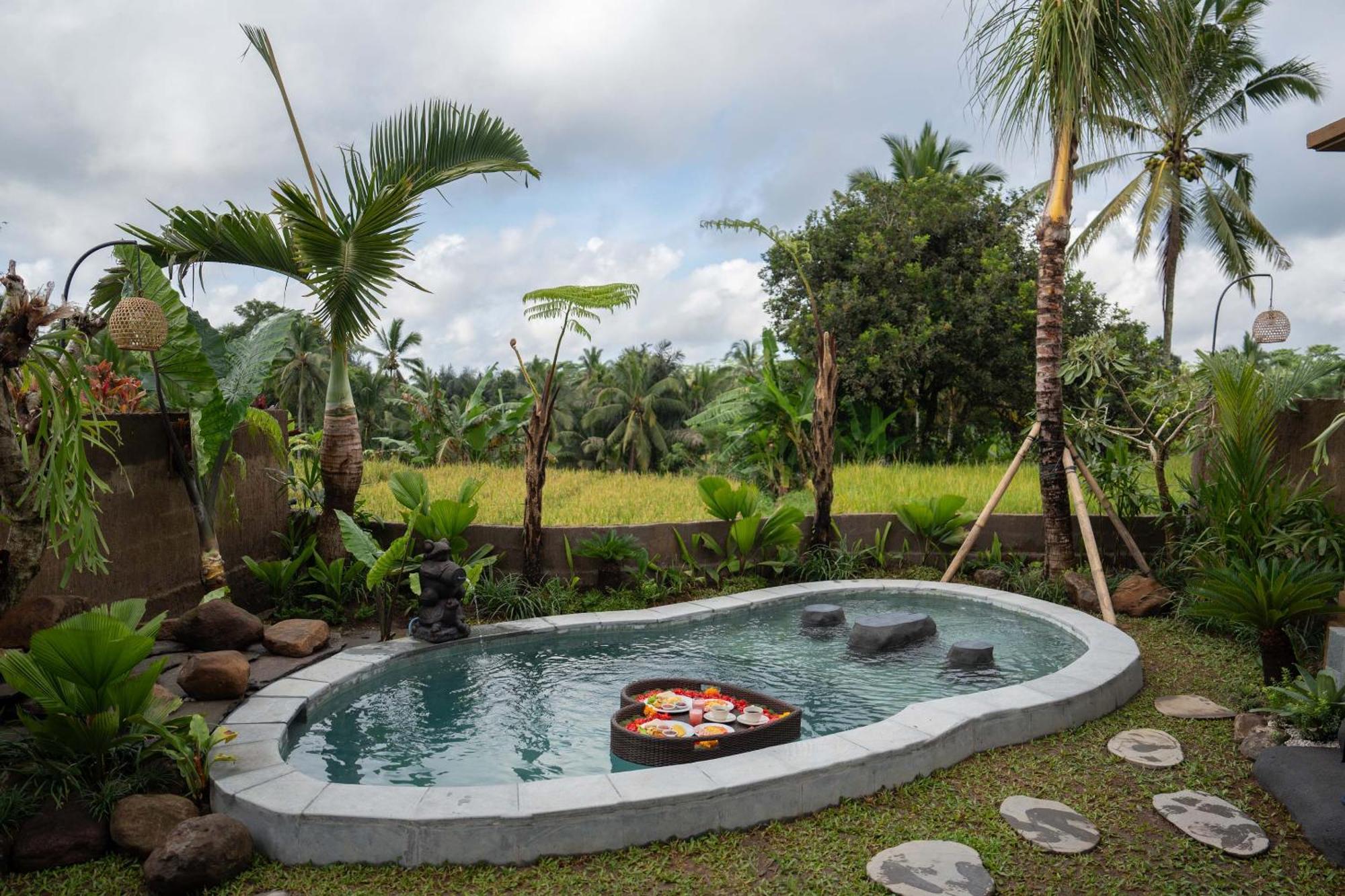 Sawah Sebatu Villa Ubud Kültér fotó