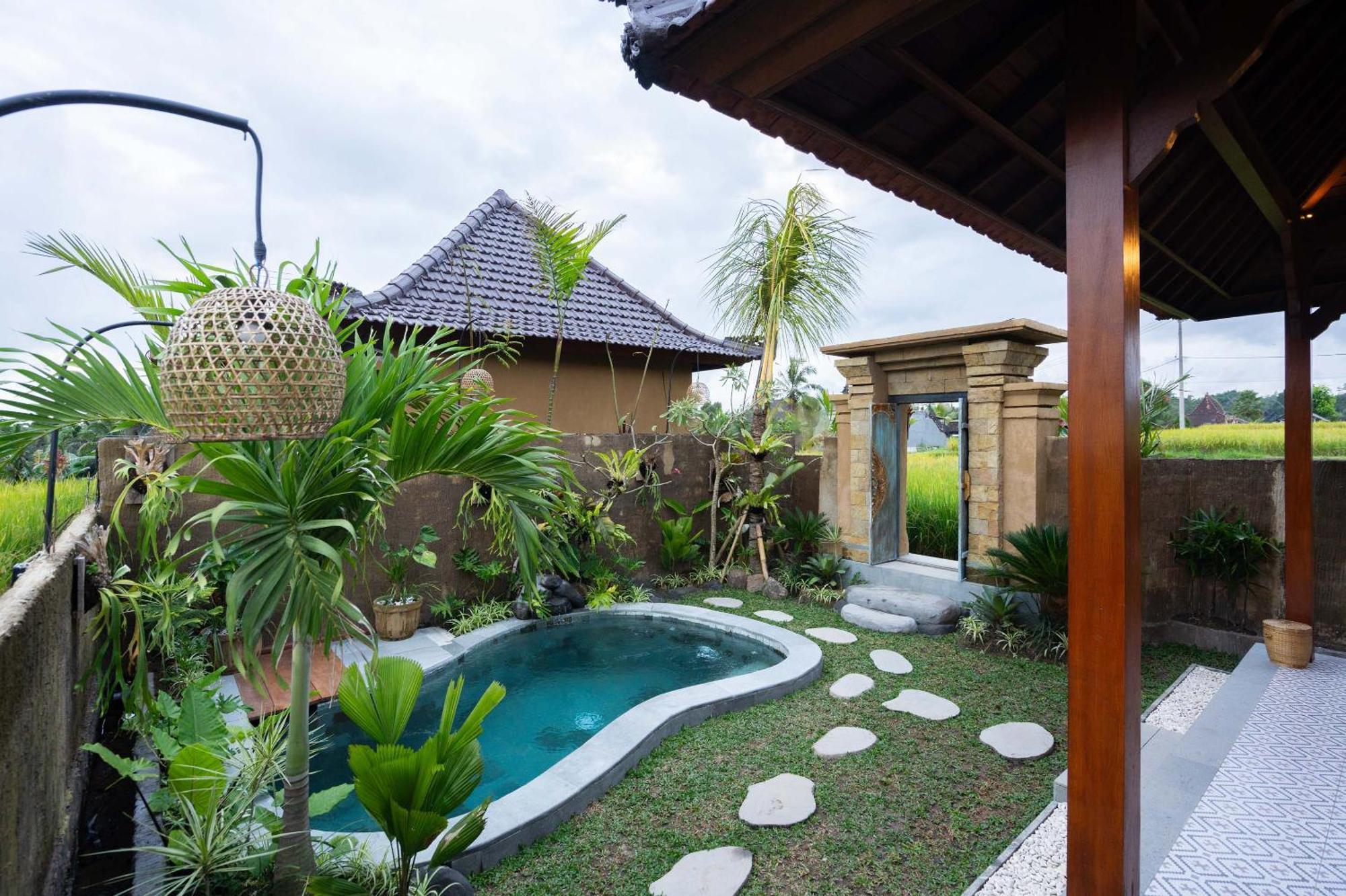 Sawah Sebatu Villa Ubud Kültér fotó