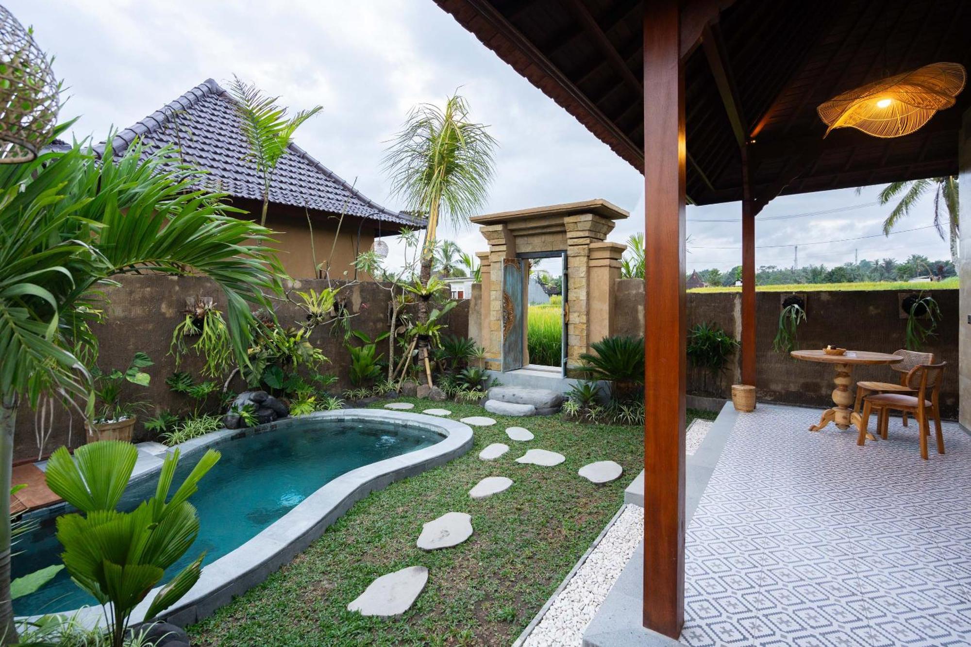 Sawah Sebatu Villa Ubud Kültér fotó